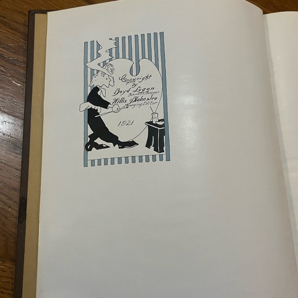 Vintage, Rare 1921 University Of Michigan Ensian Yearbook (Michiganensian) - Picture 9 of 13